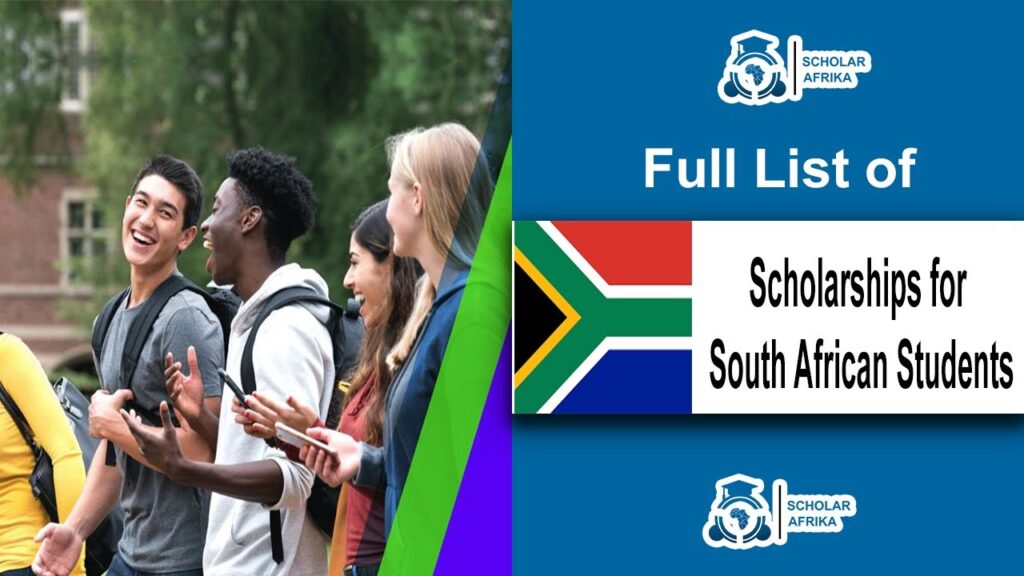 List of Available Scholarships in South Africa 2025 and How to Apply