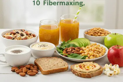 Discover 10 easy, affordable foods to start fibermaxxing today for better digestion, weight loss, and lasting energy. Perfect for busy Americans!