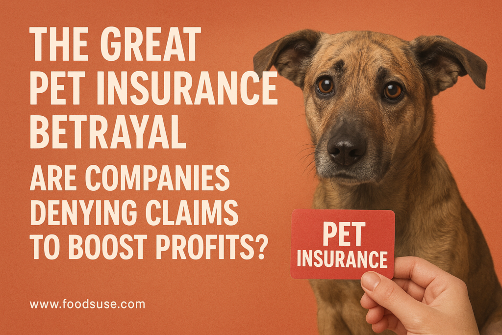 The Great Pet Insurance Betrayal: Are Companies Denying Claims to Boost Profits?