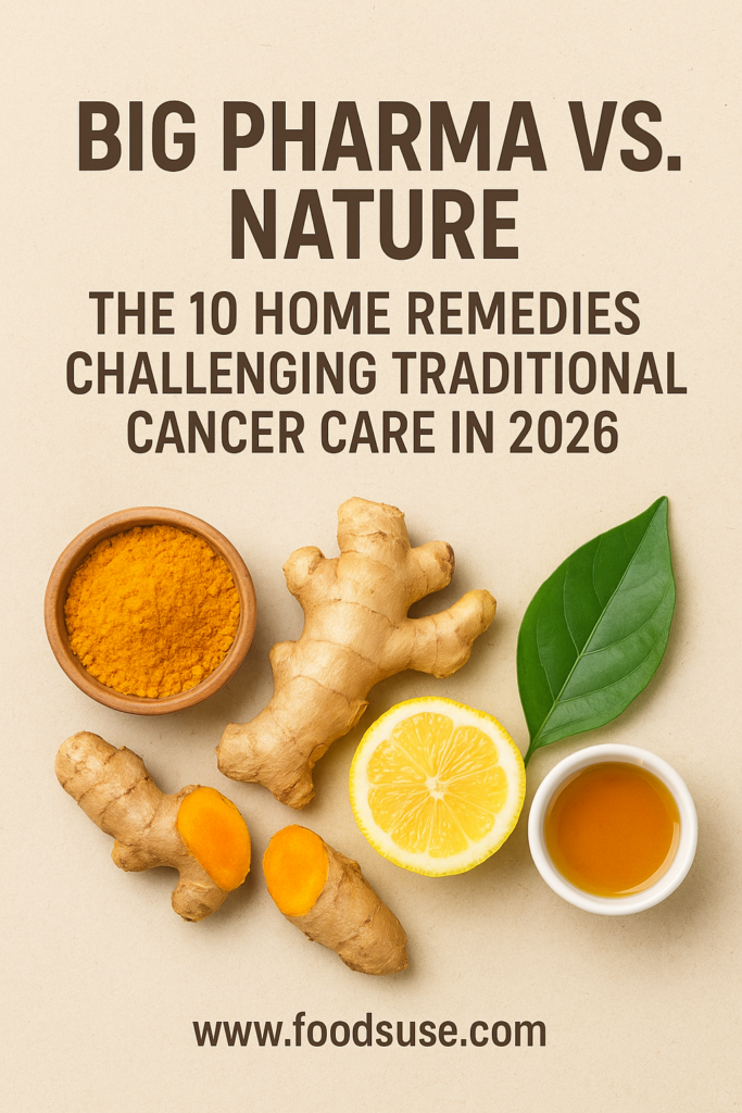 Big Pharma vs. Nature: The 10 Home Remedies Challenging Traditional Cancer Care in 2026