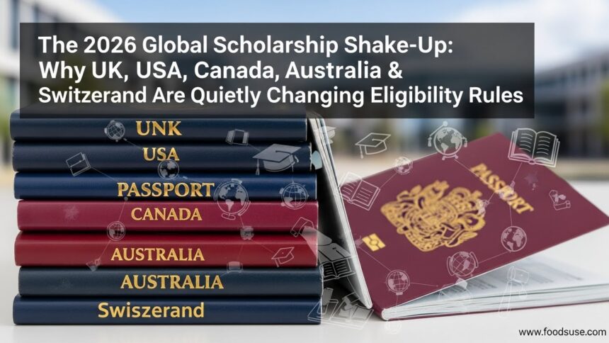 Explore the controversial 2026 scholarship changes in the UK, USA, Canada, Australia, and Switzerland. Full list of scholarships, new eligibility rules, funding details, and application advice.