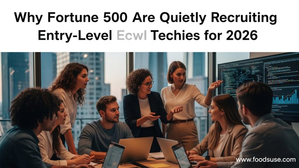 Why Fortune 500 Are Quietly Recruiting Entry-Level Techies for 2026
